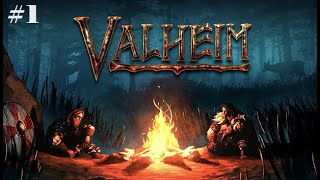 #1 Let's play Valheim CZ- Začátky (Hledání jídla a stavba přístřeší)