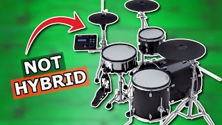 What Are Hybrid Drums? - Roland VAD and A2E are NOT hybrid? | The eDrum Workshop