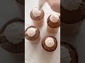 100均の紙型で♪ココアシフォンのカップケーキ🧁 shorts お菓子作り 100均