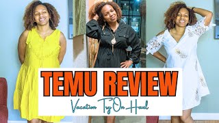 VACATION TRY ON HAUL | TEMU REVIEW | 30% Off Discount Code【off3262】