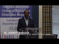 Dr. Herbert Nabaasa | UN Group of Friends at UNGA78