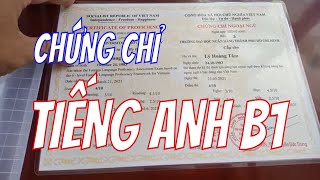 Review Chứng Chỉ Ngoại Ngữ Tiếng Anh B1 | Hoàng Gia Media