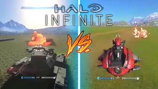 Halo Infinite TANK vs Halo Infinite WRAITH! 💥 (Gameplay)