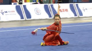 Erica Li [CAN] - Women's Jianshu - HYX 16th World Wushu Championships