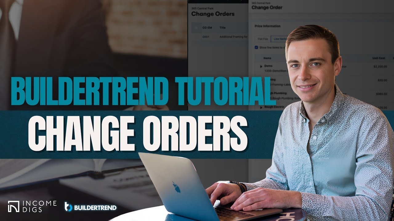 Complete Buildertrend Tutorial Change Orders Youtube