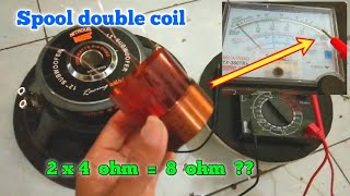 Cara mudah mengetahui nilai ohm pada spool double coil