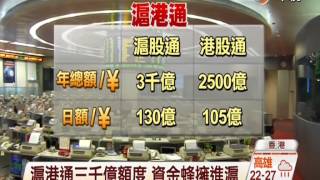 【中視新聞】滬港通今啟動 陸港股大漲慶祝 20141117