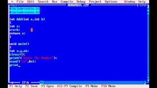 adding two integer number in c (using function)