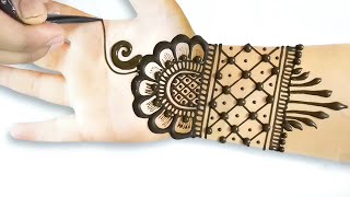 New latest 2022 mehndi design || 5 minute beautiful mehndi lagana sikhe || Easy mehndi Designs