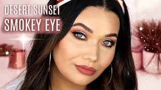 DESERT SUNSET SMOKEY EYE