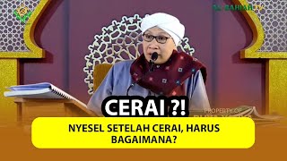 NYESEL SETELAH CERAI, HARUS BAGAIMANA ❓❓ - Buya Yahya Menjawab