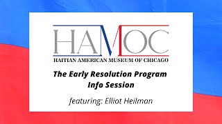 The Early Resolution Program Info Session