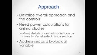 How to Structure the “Approach” Section of a Grant Application (Basic Science) by Scott Filler, PhD