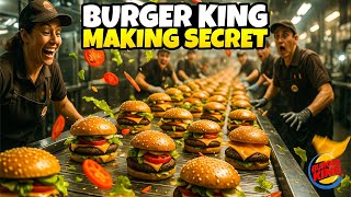 The Secret Process of Burger King Production REVEALED!