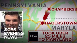 Manhunt widens for university student suspected of double murder