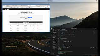 CSV File Upload Project | Made using NodeJS and EJS