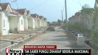 Berantas mafia tanah, Tim Saber pungli diharapkan kerja maksimal - iNews Pagi 27/11