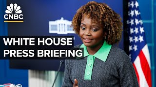White House press secretary Karine Jean-Pierre holds a briefing with reporters — 4/19/2024