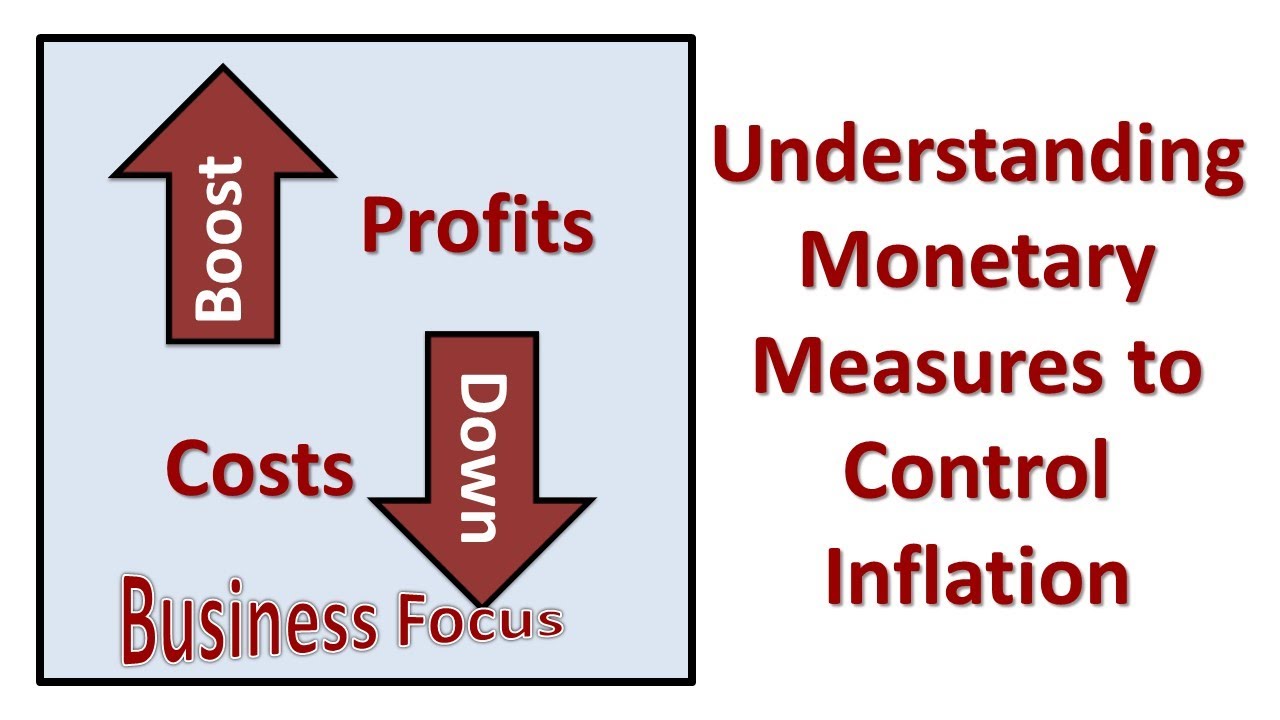 Understanding Monetary Measures To Control Inflation - YouTube