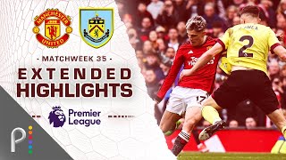 Manchester United v. Burnley | PREMIER LEAGUE HIGHLIGHTS | 4/27/2024 | NBC Sports