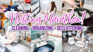 NEST WITH ME CLEANING MARATHON | EXTREME NESTING MOTIVATION 2021 | COMPLETE NESTING MODE