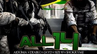 Aidonia Ft. Deablo, Jayds, Size 10 \u0026 Shokryme - All 14 - Feb 2013