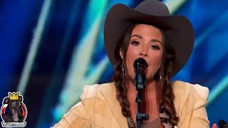 Kylie Frey Full Performance | America's Got Talent 2023 Auditions Week 8