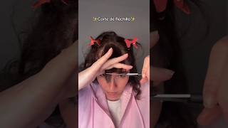 Corte de flequillo #cortedepelo #flequillo #cabello #pelo #tutorial