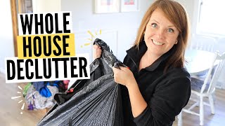 WHOLE House Declutter & Clean with Me!