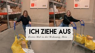 Ich ziehe aus ...Ikea shopping und erste Eindrücke der Wohnung /Umzugsvlog 1// Pauxmeli