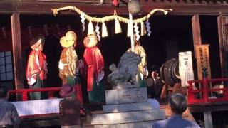 2016/10/15 山梨岡神社太々神楽@加茂春日神社