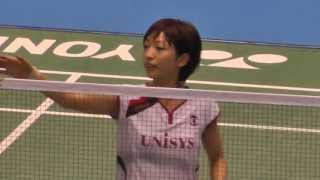 Badminton WS 打田しづか vs 三谷美菜津 3G-3 Yonex Open Japan 2013.9.20