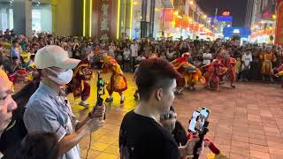 Performance by the Xintan Yingge Team in Puning City, Guangdong Province