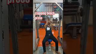 clapping bench press ✌️💀#benchpress #gymlife #gym #workouttime #workout #gymmotivation #fitness