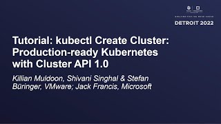 பயிற்சி: kubectl கிளஸ்டர் உருவாக்கவும்...-கே முல்டூன், எஸ் சிங்கால், ஒய் ராவ் ககரபர்த்தி \u0026 எஸ் புரிங்கர், ஜே பிரான்சிஸ்