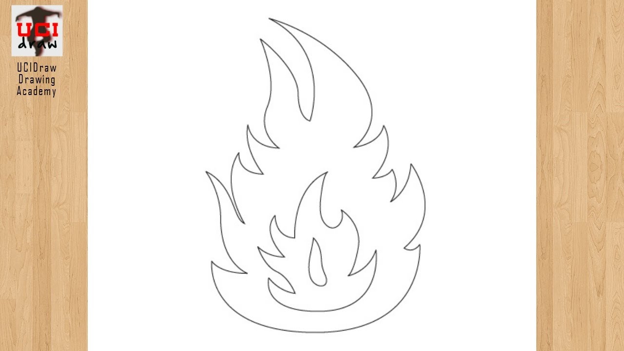 How To Draw A Flame Easy Step By Step At Maddison Joyce Blog