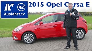 2015 Opel Corsa E 1.0 Turbo - Kaufberatung, Test, Review