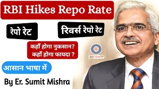 Repo Rate kaya hai? What is Repo Rate, effect of Increasing Repo rate, RBI Increased Repo rate, CRR