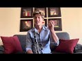 how to adjust your intonation on the clarinet without doing acrobatics with the embouchure