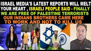 ISRAEL MEDIA - FINALLY INDIAN WORKERS COMPLETELY REPLACED PALESTENIAN \u0026 GAZA WORKERS , we have Peace