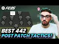 *POST PATCH* BEST META 442 FORMATION AND CUSTOM TACTICS | FC 25 ULTIMATE TEAM