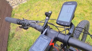 CYCPLUS M1 GPS Cycling Computer & C3 Cycling Speed Sensor & Cadence Sensor for Strava