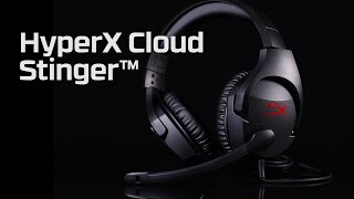 HyperX Cloud Stinger - ชุดหูฟังสำหรับเล่นเกมที่สวมใส่ได้สบาย