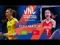 🇧🇷 BRA vs. 🇹🇷 TUR - Full Match | Preliminary Phase | Women's VNL 2022