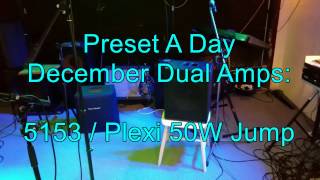 Axe FX II: PresetADay Presets Dual Amps 5153 plus Plexi 50W Jump