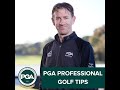 PGA Professional Chris Donovan with another tip