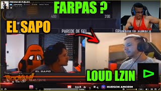 HUDSON AMORIM REAGINDO LOUD LZINN RESPONDE FARPAS DO SAPO E ELE MANDA RECADO!