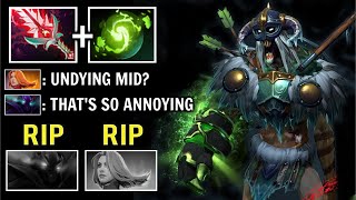 MID UNDYING IS SO ANNOYING! Bloodthorn + Refresher Build vs Lina Spectre Nukes Enemies in 2s Dota 2