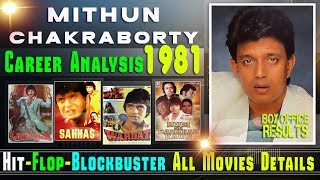 Mithun Chakraborty 1981 All Hit or Flop Movie | मिथुन की साल 1981 की हिट और फ्लॉप फिल्में