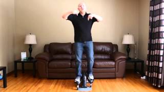 Stamina InMotion Compact Strider in Use - Demo in Standing Position